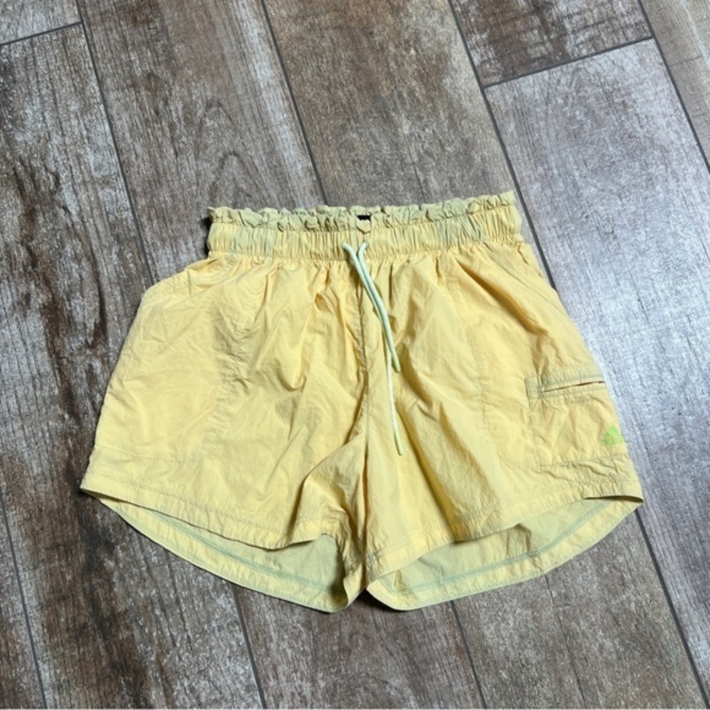 Adidas | Yellow Neon Athletic Vintage Shorts